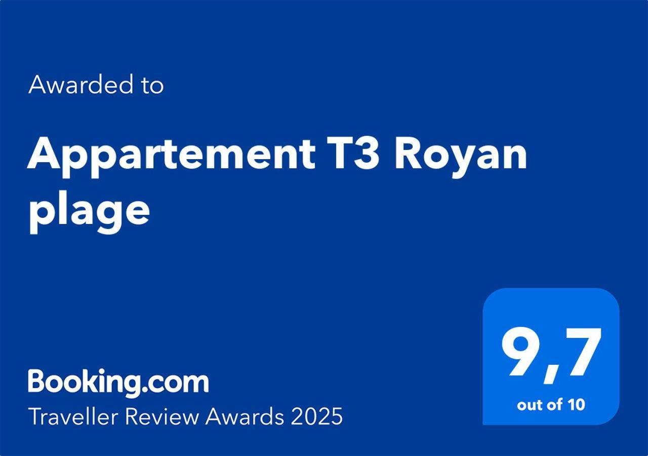 Appartement T3 Royan Plage Bagian luar foto